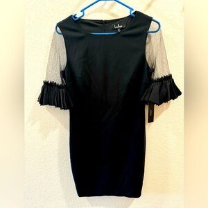 LBD with fun sleeves